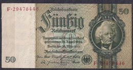 Germany - 1933/41 - 50 Mark   L/F  -    XF ...R175c - 50 Reichsmark