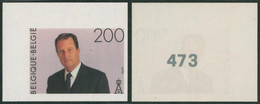 Non Dentelé (1995) - N°2599 S.M. Roi Albert II - Sonstige & Ohne Zuordnung