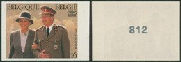 Non Dentelé (1995) - N°2621 S.M. Roi Albert II - Sonstige & Ohne Zuordnung