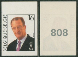 Non Dentelé (1996) - N°2639 S.M. Roi Albert II - Other & Unclassified