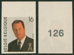 Non Dentelé (1993) - N°2532 S.M. Roi Albert II - Autres & Non Classés