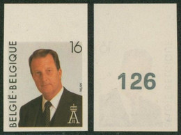 Non Dentelé (1993) - N°2532 S.M. Roi Albert II - Other & Unclassified