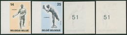 Non Dentelé (1992) - N°2400/01 Sculpture Belges - Andere & Zonder Classificatie