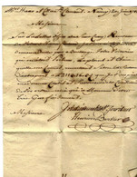 1781 LETTRE De Nancy Vente De Saumon De Plomb Par Henrion Bertier à La Manufacture De Faïence Faïencerie De St Clément - ... - 1799