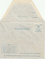 Schweden - Militärbrev - Military