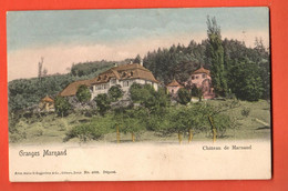 ZQG-28  Granges-Marnand Château De Marnand. Guggenheim 4893 NC  Dos Simple - Marnand