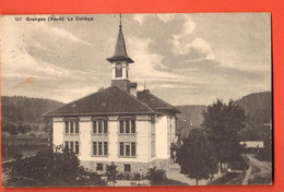 ZQG-30  Granges-Marnand Le Collège   Circulé 1911  Edit. Savigny 511 - Savigny