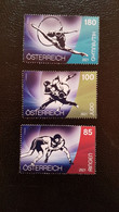 Austria 2021 Autriche Sport Gymnastics Wrestling Judo Lutte Gymnastique 3v Mnh - Neufs