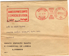 Franquia Mecânica Banco Espirito Santo E Comercial De Lisboa - Franking Machines (EMA)