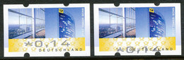 BUNDESREPUBLIK Automatenmarke Post Tower Bonn € 0,14 Postfr. ABART: Fehldruck Des Wertes - Machine Labels [ATM]