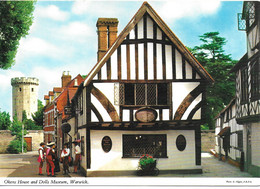 OKENS HOUSE AND DOLLS MUSEUM, WARWICK, ENGLAND. UNUSED POSTCARD   Ts8 - Warwick