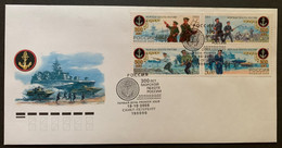 Russia 2005 300 Years Of The Marine Corps FDC - FDC