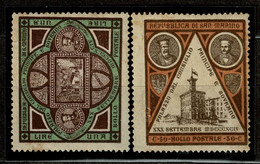 San Marino, 1894, # Y24/5, MH - Neufs