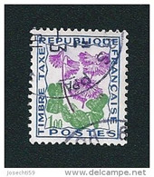 N° 102  Timbre Taxe  Soldanelle Des Alpes 1f 1964 1971 France Oblitéré - 1960-.... Afgestempeld