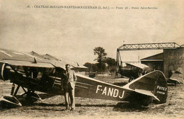 Bouguenais * Aviation * Camp D'aviation De Chateau Bougon * Avion POTEZ 58 * Potez Aéro Service * Aviateur Nantes - Bouguenais