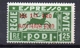 1943  Occupazione Tedesca Dell'Egeo Espresso E3 Integro MNH** - Aegean