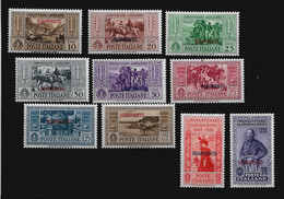 ITALY STAMP - Aegean Islands SCARPANTO - 1930 Italian Postage Stamps Overprinted MH (BA5#22) - Egée (Scarpanto)
