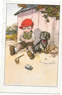 CASTELLI -  L'ENFANT QUI FUME A LA NAUSEE   - Années 1930 -  Editeur C.C.M.   N°2465  ITALY - Castelli