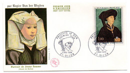 FDC--1969 --PHILIPPE LE BON  ( Rogier Van Der Weyden) ..cachet  DIJON -21............à Saisir - 1960-1969