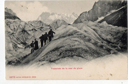 45429-ZE-SUISSE-Traversée De La Mer De Glace---------animée - Avers