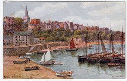 TENBY - Harbour - A.R. Quinton - Salmon *2347 - Pembrokeshire