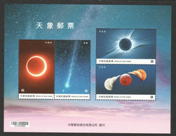 Taiwan 2020 Astronomy M/S MNH Space - Nuevos