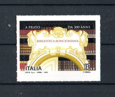 ITALIA  :  Biblioteca Roncioniana - Prato  - 1 Val.  MNH**  Del  21.05.2022 - 2021-...: Mint/hinged