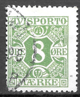 AFA # 14  Denmark  Avisporto  Used    1915 - Fiscali