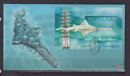 SOUTH AFRICA - 2002 Algoapex Miniature Sheet FDC As Scan - Brieven En Documenten