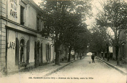 Clisson * Avenue De La Gare * Vers La Ville * Hôtel Café De La Gare - Clisson