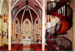 New Mexico Santa Fe Chapel Of Loretto Famous Stairway - Santa Fe