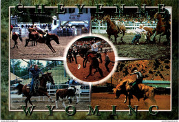 Wyoming Cheyenne Rodeo Events Multi View - Cheyenne