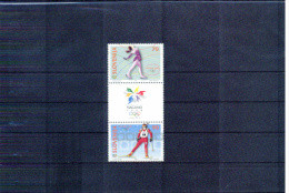 Slowenien / Slovenia 1998 Olympic Games Nagano Postfrisch / MNH - Hiver 1998: Nagano