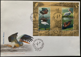 Moldova 2011 Birds FDC - Pelícanos