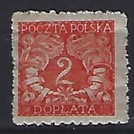 Poland 1919  Postage Due (*) MM  Mi.22 - Postage Due