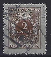 Poland 1924-26  Postage Due (o) Mi.66 II - Impuestos