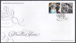 Ca0556 GREAT BRITAIN 2012, Queen Elizabeth Diamond Jubilee, Commemorative - Cartas & Documentos