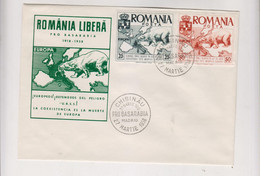 ROMANIA  1958  EXILE EUROPA  Cover - Covers & Documents