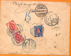 99611 - RUSSIA - Postal History - REGISTERED COVER St PETERSBURG To GERMANY 1901 - Briefe U. Dokumente