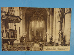 Hasselt Eglise St-Quentin Intérieur Binnenzicht Der St-Quintienus Kerk - Hasselt