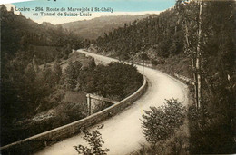 Marvejols * St Chély * La Route Au Tunnel De Ste Lucie - Marvejols