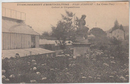 RT30.124 BIS  VAR.LA CRAU.ETABLISSEMENT D'HORTICULTURE JULES AUDIBERT.CULTURE DE CHRYSANTHEMES LEMAIRE Phot.HYERES - La Crau