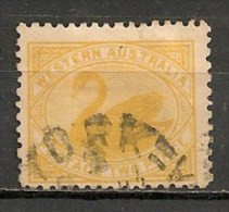 Timbres - Océanie - Australie - Western Australia - 2 Pence - - Oblitérés