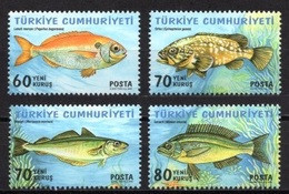 2005 TURKEY WORLD ENVIRONMENT DAY - FISHES MNH ** - Unused Stamps