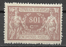 Portugal 1920 - Encomendas Postais - Comercio E Industria - Afinsa 01 - Nuevos