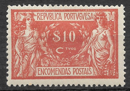 Portugal 1920 - Encomendas Postais - Comercio E Industria - Afinsa 04 - Neufs