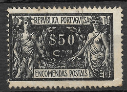 Portugal 1920 - Encomendas Postais - Comercio E Industria - Afinsa 07 - Oblitérés