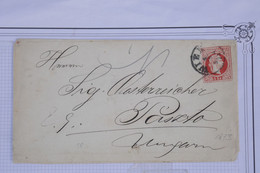 AW7 AUTRICHE  BELLE LETTRE 1873  WIEN   POUR BASTZ0  ++ +AFFRANCHIS. INTERESSANT. - ...-1850 Vorphilatelie