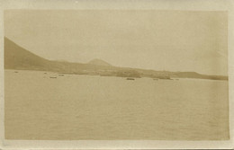 Ascension Island, Panorama From The Sea (1920s) RPPC Postcard - Ascension (Ile)