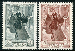 POLAND 1962 Stamp Day MNH / **  Michel  1353-54 - Ongebruikt